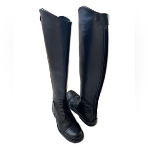 TUFFRIDER LADIES | LET’S RIDE | BACK-ZIP TALL BLACK | RIDING BOOTS | SIZE 7
